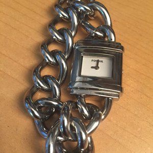 Fossil Stainless Steel Chain Watch